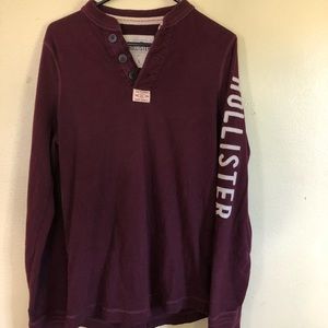 Hollister long sleeve shirt